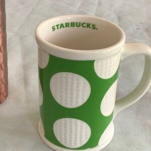 Starbucks collector Mug, golf ball